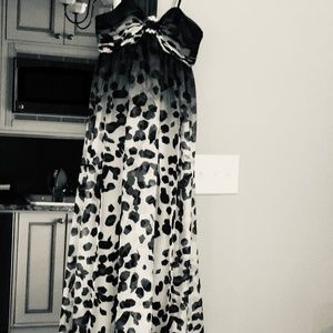 Beautiful shades of navy dress